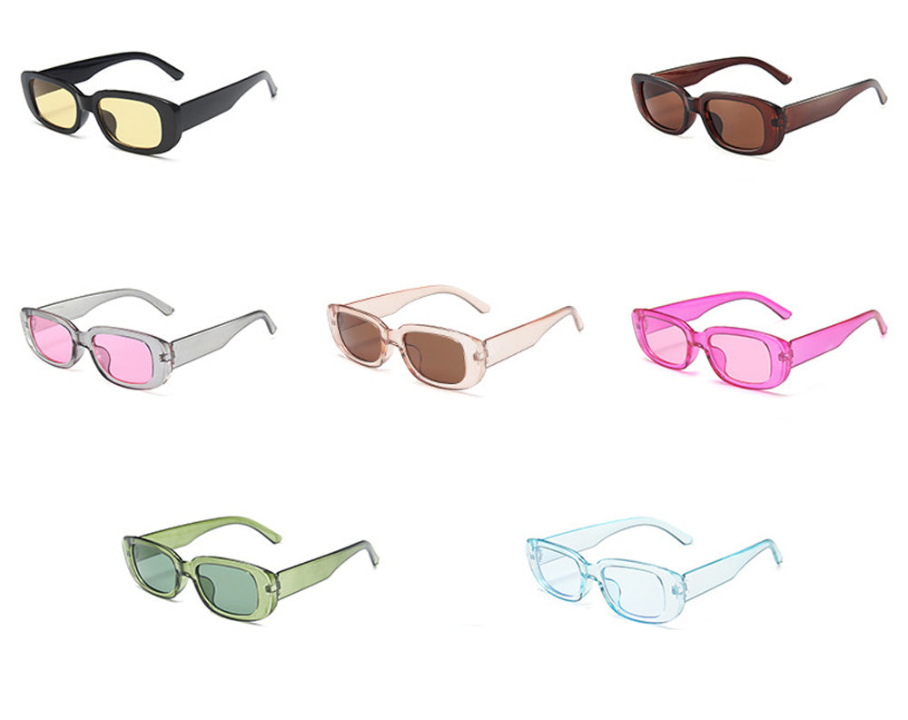 Coloured Y2k Shades Sunglasses Festival Fashion